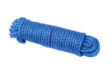 Tau 3-slått 12 mm x 30 meter blå